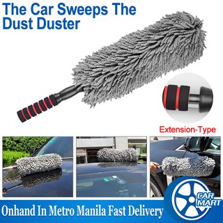 Car Brush Dusting Duster Wax Brush Sweeping Gray Cleaning Tools Supplies Car Was