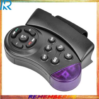 【REM＆Available】Steering Wheel Wireless Remote Control 11 Buttons for Car CD DVD MP5 Player