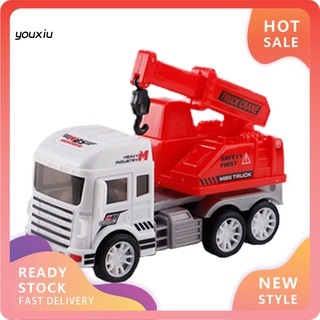 YX Plastic Construction Truck Model Construction Loading Dumper Truck Fire Truck Toy Inertia for Children