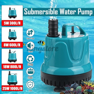 Mini 220V 1200L/H Brushless Motor Submersible Aquarium Filter Water Pump