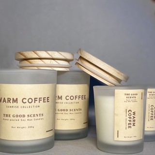 WARM COFFEE: The Good Scents Scented Soy Wax Candles (1)