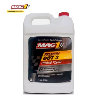 MAG 1 DOT-3 Premium Brake Fluid - 1gal (3.78L) PN#121