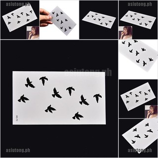 AT Removable Swallow Temporary Tattoo Large Arm Body Art Tattoos Sticker Waterproof[PH]