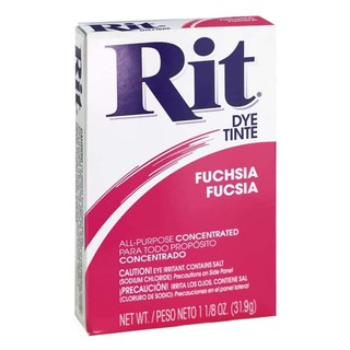 Rit Concentrated Powder Fabric Dye, Fuchsia 1.13 oz