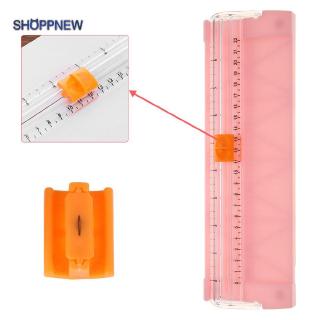 [SHO]Portable Paper Cutter Plastic Base Office Home Stationery Knife A4/A3 Paper Card Cutting Blade Art Trimmer Crafts (1)