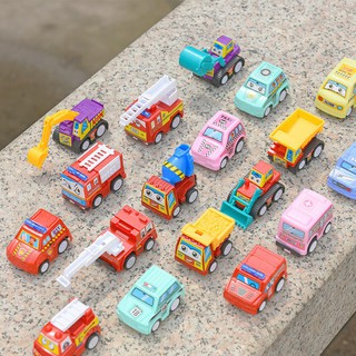 BBWORLD 6pcs/set Kids Mini Pull Back Car toys gifts creative cute Classic Truck Vehicle (9)