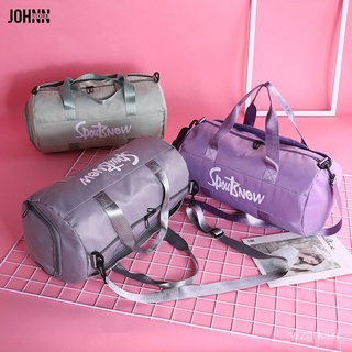 Johnn Women's sports gym bag wet and dry separation yoga bag short-distance travel bag 573P