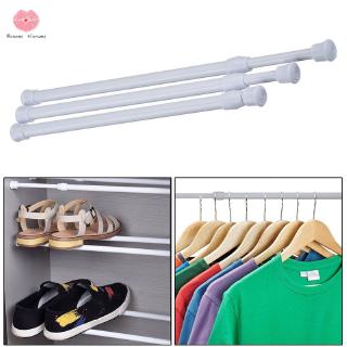 ❥Ultra Low Price ❥ Adjustable Curtain Rod Metal Spring Loaded Bathroom Bar Shower Extendable Telescopic Poles Rail Hanger Rods