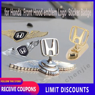 sale cod for Honda Front Hood emblem Logo Sticker Badge Car Accessories Civic City CR-V Jazz Accord Odyssey Brio Mobilio Fit HR-V Pilot