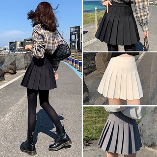 Women Pleated Skirt Mini Skirts Womens 2021 Spring Summer Korean Fashion High Waist Skirts Kawaii