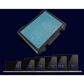 Computers¤۩S200 Laptop Cooling Pad Cooler Cooling Fan 2 Notebook Fan S200 10 to 17'' Laptop Size COD