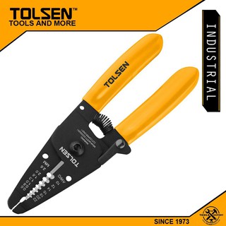 Tolsen Industrial 7in1 Wire Stripper with Grip & Cutter (6") 38051
