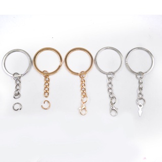┅₪◈Metal key ring, key ring and chain lobster clasp, mobile phone bag, jewelry pendant, DIY accessor