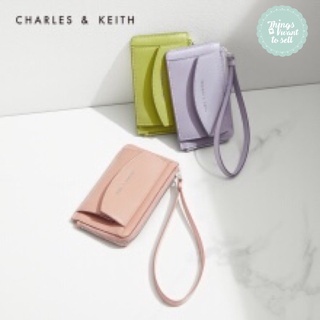 Charles & Keith Wrislet Cardholder - cnk Wallet / Small Bag ck Card Holder