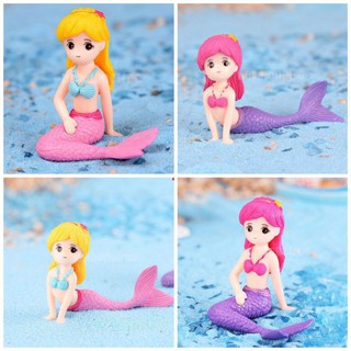 Miniature Mermaid for Cake Topper or Garden/Landscaping Decoation