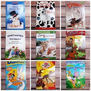 MAGAZINE BOOKS FOR KIDS~Snowy Day / 102 Dalmatians / Sting / Pinky and Rex / Gingerbread / ScoobyDoo