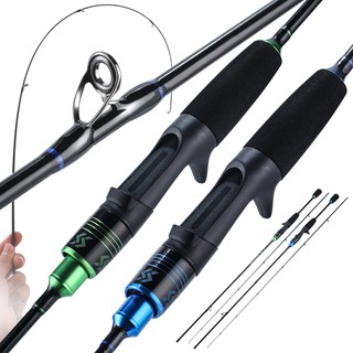 Sougayilang 1.8M UL Spinning/ Casting Fishing Rod With Carbon Fiber Material For Saltwater/ Freshwater Fishing