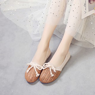 Summer Walk Korean Style High Quality Super Soft Sole Casual Ladies Flat Shoes C#1