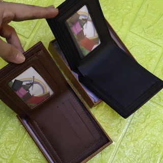 Bifold & Trifold Wallets✵Kimee #007 synthetic leather mens wallet (2)