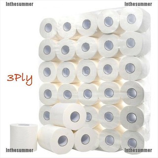 【COD√summer❄】 Toilet Paper Bulk Rolls Bath Tissue Bathroom White Soft 4 Ply Lot 100G