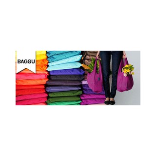 Baggu Shopping Bag Fashionable Folding Tote Bag Shopping Bag - RANDOM-BAGGU
