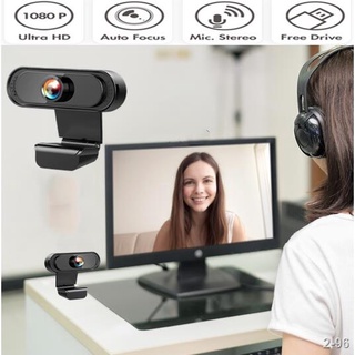 ⊕▫Webcam HD 1080P Usb Camera Webcamera 2MP livestream Web Cam for Desktop Laptops PC with Microphone