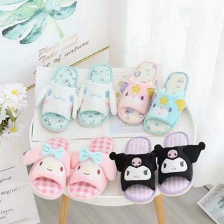 Kuromi, My Melody, Hello Kitty, Cinnamoroll, Little twinstar indoor slippers (1)