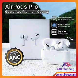 【24HOURS SHIP】Air-Pro Spatial audio With -35DB Real Active Noise Cancellation Real Transparency ANC