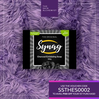 All Natural Synag Charcoal Exfoliating Soap