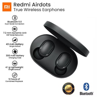 100% Original Xiaomi Mi True Wireless Earbuds Basic 2 Global Version - Black Redmi Airdots