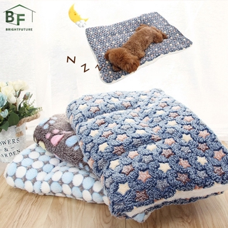Dog Bed Pet Soft Fleece Blanket Bed Mat For Puppy Cat Sofa Cushion Warm Sleeping Soft Bed
