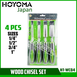 HOYOMA Wood Chisel 4PCS/SET HT-WC04 - Hoyoma PH