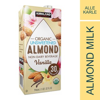 KIRKLAND SIGNATURE Organic Unsweetened Vanilla Almond Milk 946ml