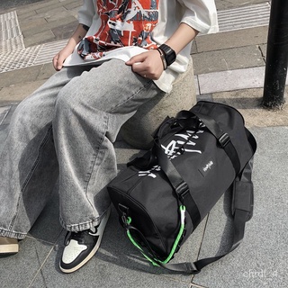 X.D Travel bag Dry Wet Separation Sports Fitness Yoga Bag Short-Distance Travel Bag Men's Large Capa