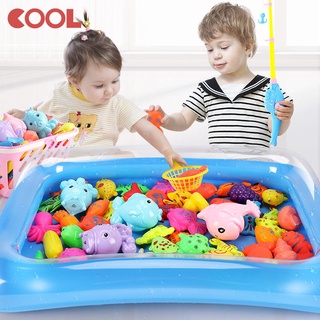 Magnetic Fishing Toy Kid Toys Children Pretend Play Water Bath Toys for Baby