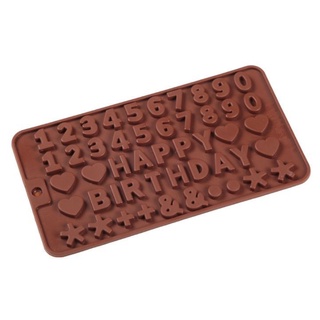 Chocolate MOLD SILICONE Pudding / Pudding MOLD ALPHABET Numbers / ALPHABET Letters ABC SILICONE CHOCOLATE MOLD