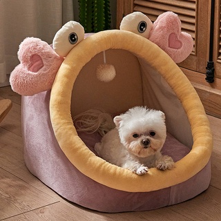 Kennel Removable And Washable Four Seasons Universal Anti-Tearing Teddy/French Bulldog Small And Medium-Sized Dogs Dog Bed Cat Nest Summer Pet Supplies pet bed pet house pet