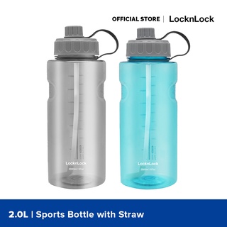 LocknLock Tritan Sports Bottle with Straw 2.0L ABF903