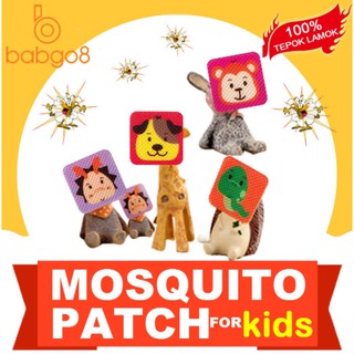 6Pcs/Bag Cartoon Herbal Essential Oil Mosquito Repellent Stickers Patches for Adult/Pregnant/Infant/