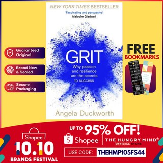 Grit (ORIGINAL) by Angela Duckworth Paperback Non Fiction Books with Freebie