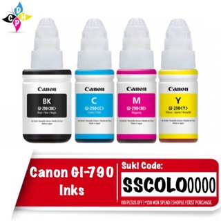 Canon GI-790 Inks Black / Cyan / Magenta / Yellow