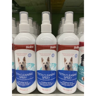 Bioline Teeth Cleaning Spray for Dogs 175ml