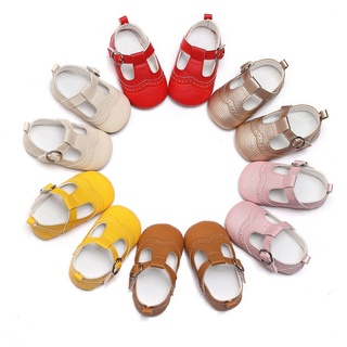【Ready Stock】▤℡✒babyworld Baby Girls Shoes Infant Soft First Walkers Toddler Kids Nonslip Indoor Out