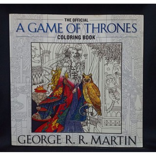 The Official Game of Thrones Coloring Book Song of Ice and Fire novels by George R.R. Martin ASOIAF
