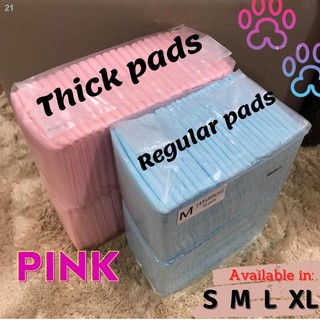 ●Pink S M L XL Pet training pee pads | Urine pads Pack | Potty Training Pads