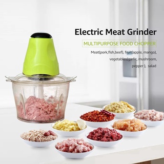 handbag ❁Automatic Electric Meat Grinder Mixer Blender Multifunctional Food Processor♤