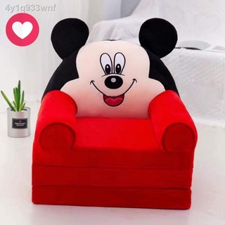 Hot hot style●3 LAYER 2 IN 1 Kids' Folding Sofa Bed Soft Plush Couches Cartoon Chara