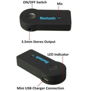 Universal Bluetooth Car Kit AUX Audio Music Receiver (4)