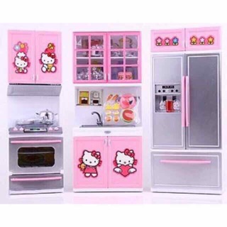 Hello Kitty Complete Modern Kitchen Cooking Set Toy Toys