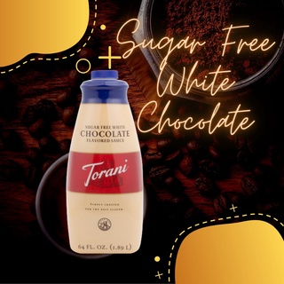 Torani White Chocolate, Dark Chocolate and Caramel Sauce 1.89L